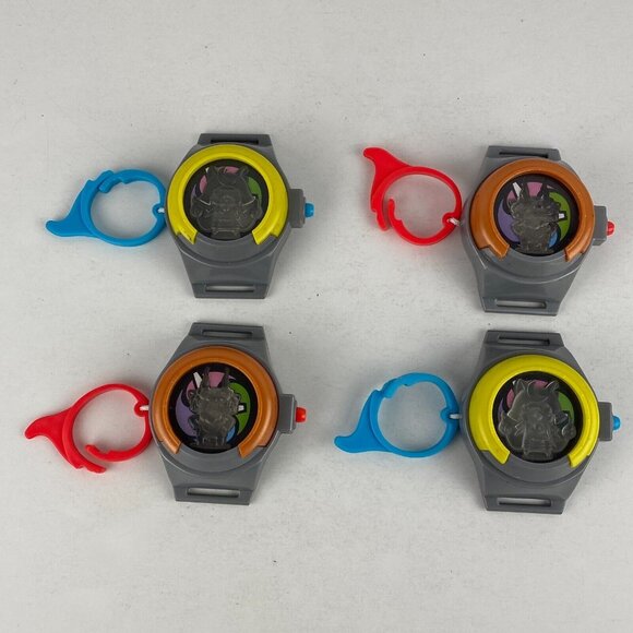 Level-5 McDonalds Toy Watches Yo-Kai Watches Lot Kids Pretend Play Clips On - Picture 2 of 7